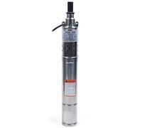 Pompa sommersa per fontane profonde da giardino, in acciaio inox, adatta per fontane, adatta alla sabbia, da giardino, subacquea, per ora, pompa a vite, 1600 l/h