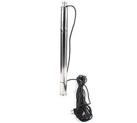 Pompa sommersa per fontane profonde, in acciaio inox, per acque sotterranee, adatta alla sabbia, adatta alla sabbia, 370 W, 2 pollici, 1000 l/h