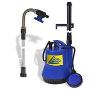 Pompa sommersa per pompa a botte RAIN BUTT pompa per acque chiare pompa per acqua piovana 350Watt altezza max di mandata 12m pompa A BARREL POMPA REGEN-STAR SUPER 350 con cavo da 10m.