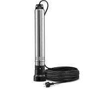 Pompa sommersa per pozzi TDP 750 E | Perfetto per pompare acqua pulita da pozzi profondi, serbatoi di acqua piovana e pozzi neri