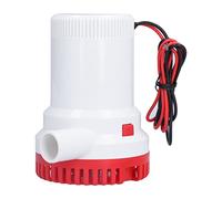 Pompa Sommersa per Sentina 24V 2000GPH, Pompa Automatica Livewell, Pompa di Svuotamento per Barca - Basso Rumore, Alta Efficienza, Ideale per Imbarcazione e Gommone (DC24V 2000 GPH)
