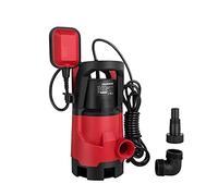 Pompa sommersa piccola regolabile Pompa sommergibile per acque reflue da 1/2" Pompa di pulizia/acque reflue 2100 GHP con interruttore a galleggiante per drenare piscine, vasche idromassaggio e