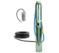 POMPA SOMMERSA POZZI LOWARA 6GS15M 6GS15 HP2 140LT/MIN 8.7 BAR V230 V400 (V230+CAVO 30MT+CONDENSATORE)