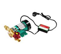 Pompa Sovrapressione, Spargitore Acqua, Booster Pressione, 90 W | Corpo ottone, motore 90W, portata 20L/min, altezza 10m, avviamento auto, IP46, uscita 19mm, scaldabagno doccia