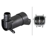 HELLA Pompa acqua lavaggio, Pulizia cristalli compatibile con FORD VOLVO