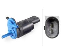 Pompa spruzzatore Doppia pompa 8TW 006 847-021 HELLA per VW MINI MERCEDES-BENZ