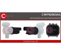 Pompa spruzzatore Doppia pompa CWP82003AS CASCO per CHRYSLER LAND ROVER JEEP