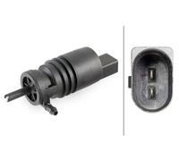 HELLA Pompa acqua lavaggio, Pulizia cristalli compatibile con BMW MERCEDES-BENZ