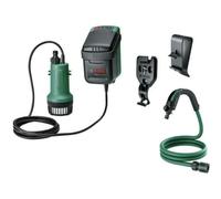 Pompa subacquea a batteria Bosch GardenPump 18v-2000 Kit 2000 l/h con batteria