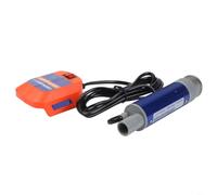 Pompa Trasferimento Diesel Acqua 18V Portatile 60L/min | Alluminio e plastica, design leggero 38mm, compatibile 18V BL1830-BL1860