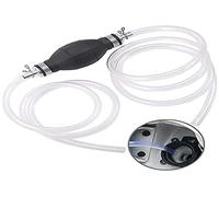 Pompa Trasferimento Manuale Liquido, Portatile Pompa a Mano a Benzina Sifone con 2M Tubo Totale, per combustibile dell'automobile carburante gasolio Diesel Acqua Fish Tank