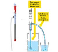 Pompa Travaso a Batteria Liquidi Aspira Acqua Diesel Adblue® 6 L/min. - C72136