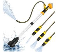 Pompa travaso acqua portatile a immersione 3600 l/h per Dewalt 18V 20V | 3m Prevalenza 19000RPM Pompa immersione per piscine scantinati serbatoi di raccolta acqua (batteria non inclusa)