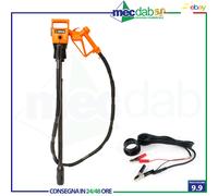 Pompa Travaso Elettrica a Tamburo 12V Per Fluidi Gasolio e Carburanti Groz