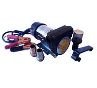 Pompa Travaso Elettrica Carburante Acqua Olio Diesel 12V 200 Watt Auto Barca