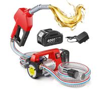 Pompa Travaso Gasolio a Batteria 45L/min Set di Pompe Elettriche da 21V con
