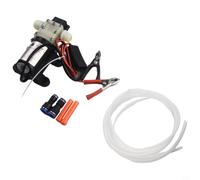 Pompa Travaso Liquidi 12V Flusso 4L/min Acqua per olio Pompa | Motore 45W , autoadescante, per ideale per diesel e , uso su veicoli 12V, compatta e leggera