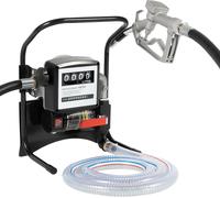 POMPA TRAVASO LIQUIDI GASOLIO DIESEL ELETTROPOMPA CON CONTALITRI 2400 l/h