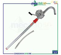 Pompa Travaso Liquidi Per Fusti Rotativa Con Attacco 2" Valex 1370830