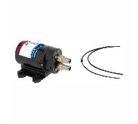 Pompa Travaso Olio/Gasolio 12V 8 lt/min - Pompa Elettrica con Portagomma 14 mm