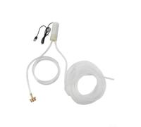 Pompa USB per acquario, 4 l/min, design compatto bianco (1 metro) | alloggiamento in plastica, dimensioni compatte 10 x 3,5 cm, finitura bianca, previene il surriscaldamento, sicuro per i pesci
