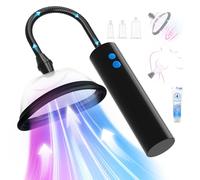 Pompa vagina per donna, Giocattoli Sessuali Vaginale clitorale,Pompa per la Sensibilità Vaginale e Clitoridea, Stimolatore del Clitoride, Sottovuoto con 5 Misure per tutte le Donne