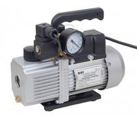 POMPA VUOTO BISTADIO CON ELETTROVALVOLA E VACUOMETRO LT56 - PORTATA LT/M 56 -...