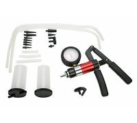 POMPA VUOTO CON MANOMETRO TESTER PRESSIONE DEPRESSIONE SPURGO FRENI + ACCESSORI