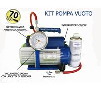POMPA VUOTO KIT CONDIZIONATORE 70 LT-MIN