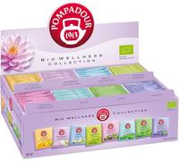 POMPADOUR Bio Wellness Collection Box,Cofanetto Di Tisane Biologiche, 120 Filtri