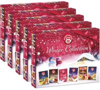 Pompadour Confezione Regalo - 30 Filtri di Infusi Invernali Assortiti in 6 Gusti Deliziosi (5 conf.)