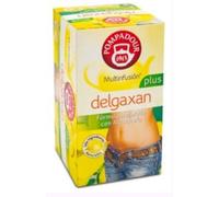 Pompadour Delgaxan Plus Infuso Drenante e Depurativo, 20 Bustine da 31 g, Confezione da 3