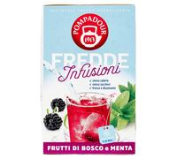 Pompadour Fredde Infusioni Frutti Di Bosco E Menta 18filtri, 45g