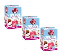 Pompadour® | Fredde Infusioni Karkadé e Cocco - 3 x 18 Filtri (135 Gr) | Infusioni Acqua Fredda No Caffeina | Tisana Karkadé Mela Cocco