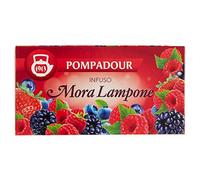 Pompadour Infuso, Mora Lampone, 20 Filtri x 3 gr [60 gr]