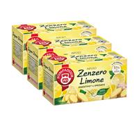 Pompadour Infuso Zenzero e Limone 60 Filtri (3 Confezioni da 20 Filtri)