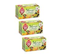 Pompadour® | Mix Frutta Mango e Olio Avocado | Infuso Mela, Olio Avocado, Ibisco Bianco - 3 x 20 Filtri (150 Gr) | Tisana