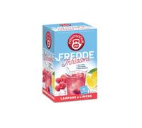 Pompadour Tè 1913 | Fredde Infusioni Lampone & Limone | Infuso in Acqua Fredda - 1 x 18 Bustine (45 Gr) | Tisana Fredda Limone & Lampone