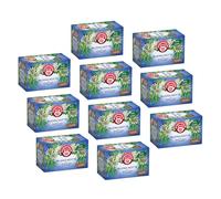 Pompadour® | Tisana Buona Notte | Erbe Aromatiche con Melissa, Citronella, Biancospino - 10 x 18 Filtri (396 Gr) | Tisana Sonno No Caffeina