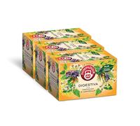 Pompadour, Tisana Digestiva Plus con Finocchio e Camomilla, 54 Filtri (3 Confezioni da 18 Filtri), Utile per Stimolare i Naturali Processi Digestivi, Senza Lattosio, Glutine e Allergeni, Vegan