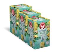Pompadour, Tisana Fredda Ventre Piatto, 54 Filtri (3 Confezioni da 18 Filtri), con Finocchio e Ananas, Digestiva e Sgonfiante, Senza Lattosio, Glutine e Allergeni