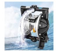 Pompe a membrana ad aria compressa di grado industriale da 1" for il trasferimento liquidi alimentari, pompe a resistenti alle sostanze chimiche A Tenuta Stagna