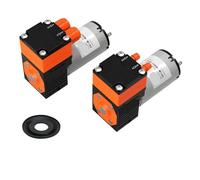 Pompe a Membrana, Pompa for liquidi a membrana ad alto flusso da 600 ml/min, motore CC 12 V e 24, pressione del liquido for laboratorio acque reflue(12)