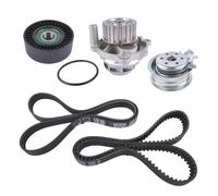 Pompe Acqua Cinghia Dentata + Tenditore Puleggia + Pompa Acqua + Cinghia Poly-V VKM11113 6DPK1195 Per SKODA Per Octavia I (1U2) Per Estate -1.6