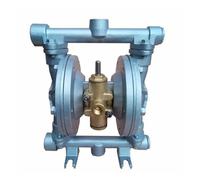 Pompe chimiche Pompe pneumatiche a doppio diaframma, 1/2" 19 L/min 5GPM Pompa pneumatica for carburante liquido in lega di alluminio for il trattamento e acque(QBY-25)