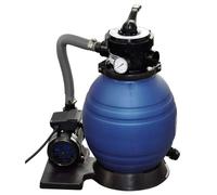 Pompe con Filtro a Sabbia 2 pz 400 W 11000 l/h