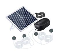 Pompe di ossigeno solari per sistemi di circolazione dell'acqua dello stagno dei pesci Pompe di aria resistenti alle intemperie per acquari all'aperto Fornitura di aeratore di energia solare