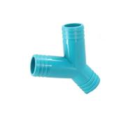 Pompe di sentina in ABS resistenti all'acqua salata Adattatore per tubo flessibile Raccordo di drenaggio a forma di Y adatto per pompe di sentina Sistemi ABS Parti idrauliche marine