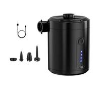 Pompe Elettriche Portatili 5200 MAh Uso Continuo Pompe Elettrica Funzionale Per Le Attrezzature Per Campeggio Giocattolo Piscina Ricaricabile Materasso Gonfiabile