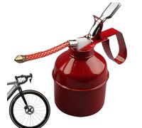 Pompe en huile moteur, bouteille de pulvérisation d'huile de voiture en métal avec beurre flexible Spout - Pompe à récipient à huile de camion métallique Huiler à domicile